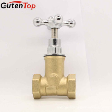 Gutentop Brass Stop Valve Globe Valve/Stopcock For Water And Star Handle
